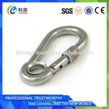 Aço Inoxidável316 Carabiner Spring Snap Hook